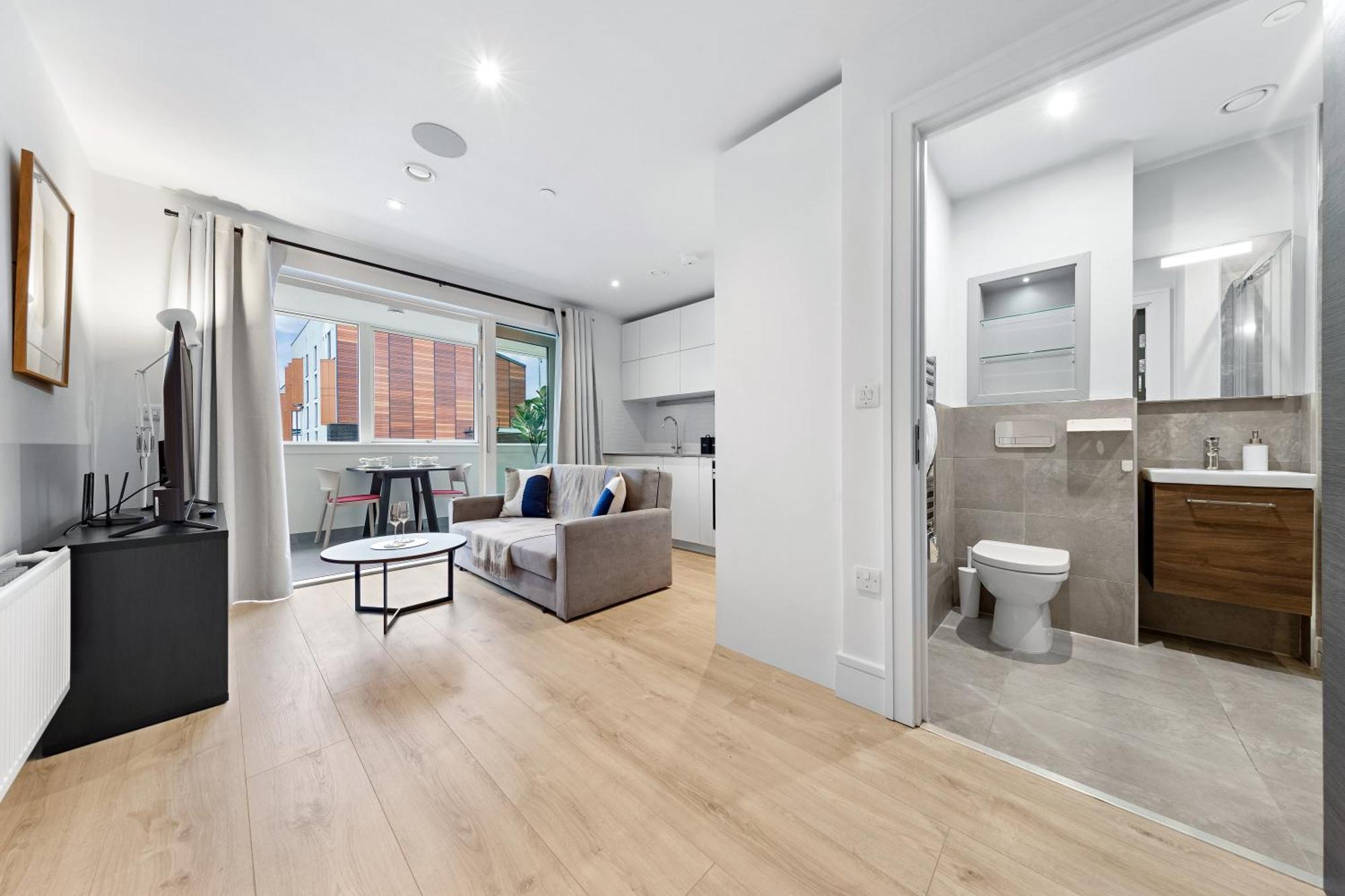 런던 Stylish Retreats On Olympic Way 아파트 외부 사진