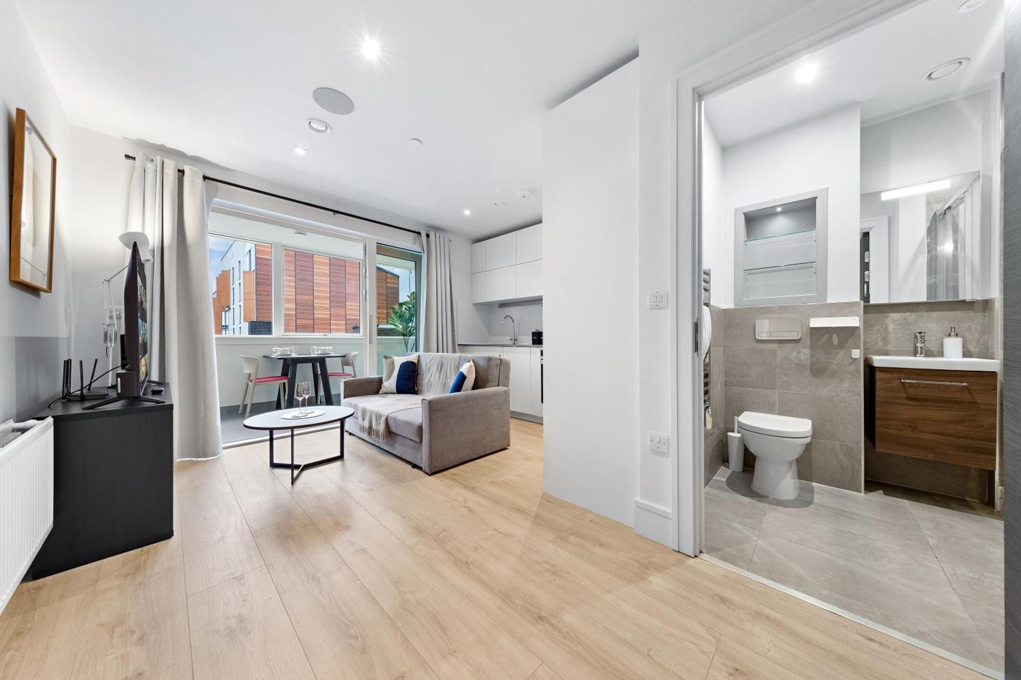 런던 Stylish Retreats On Olympic Way 아파트 외부 사진